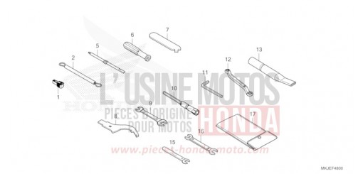 OUTILS CB1000RAM de 2021